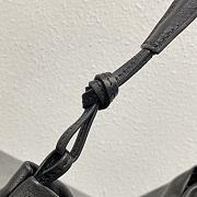 The Row Samia Bag Black Leather 47x30x8cm - 5