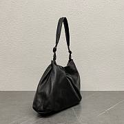 The Row Samia Bag Black Leather 47x30x8cm - 3