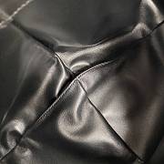 The Row Samia Bag Black Leather 47x30x8cm - 2
