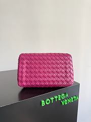 Bottega Veneta Medium Andiamo Parachute Tote Fuchsia 30x26x20cm - 5