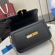 Gucci Go Small Shoulder Bag Black 21.5x14x9cm - 3