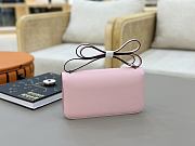 Hermes Constance Bag Pink Epsom Silver 24x13x4cm - 4