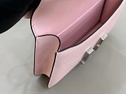Hermes Constance Bag Pink Epsom Silver 24x13x4cm - 3