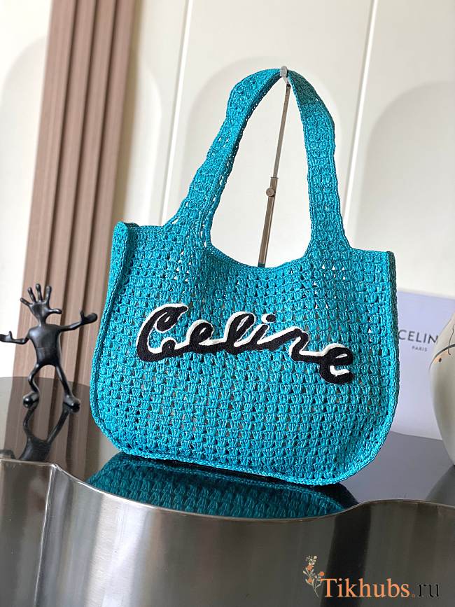 Celine Large Hobo Panier Raffia 53x34x11cm - 1