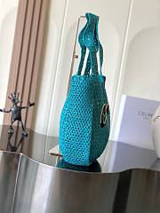 Celine Large Hobo Panier Raffia 53x34x11cm - 6