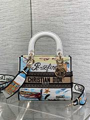 Dior Lady D-Lite Portofino White 24x11x20cm - 1