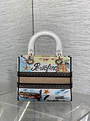 Dior Lady D-Lite Portofino White 24x11x20cm - 3