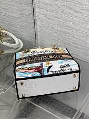 Dior Lady D-Lite Portofino White 24x11x20cm - 6