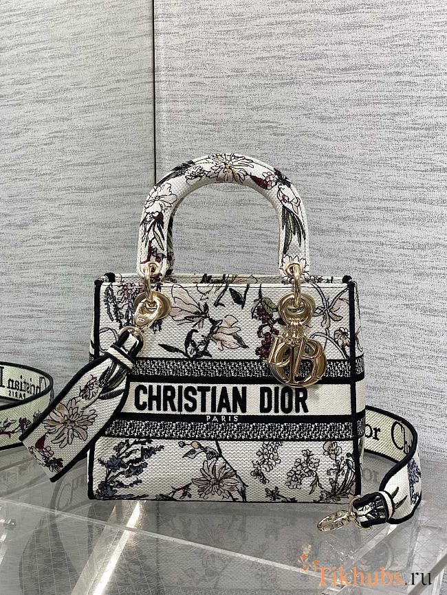 Dior Lady D-Lite White Flower 24x11x20cm - 1