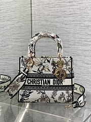 Dior Lady D-Lite White Flower 24x11x20cm - 1