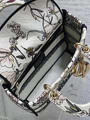Dior Lady D-Lite White Flower 24x11x20cm - 6