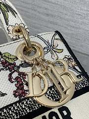 Dior Lady D-Lite White Flower 24x11x20cm - 4