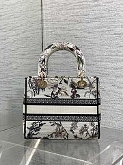Dior Lady D-Lite White Flower 24x11x20cm - 2
