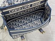 Dior Small DiorCamp Bag Chambray Oblique Bag 23x8x15cm - 3