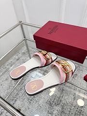 Valentino Garavani VLogo Signature Pink slides - 5