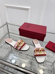 Valentino Garavani VLogo Signature Pink slides - 2