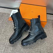 Hermes Funk Ankle Black Boot - 2