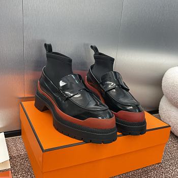 Hermes Black Loafer 03
