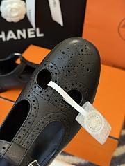 Hermes Kim Slingback Black - 2