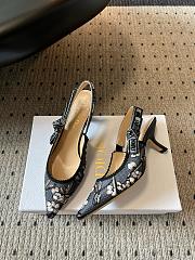 Dior J'Adior Embroidered Slingback Pumps 6.5cm - 1