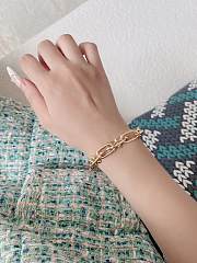 Tiffany Co Clasp Bracelet Gold with Diamonds - 2