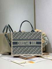 Dior Dioramour Medium Book Tote Chambray 36cm - 1