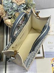 Dior Dioramour Medium Book Tote Chambray 36cm - 5