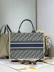 Dior Dioramour Medium Book Tote Chambray 36cm - 2