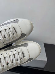 Prada America's Cup Soft Rubber And Bike Fabric Sneakers White - 3