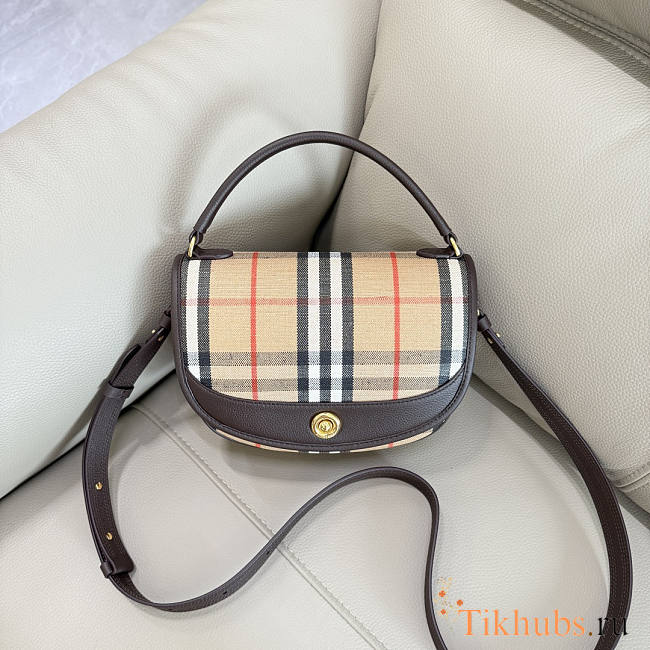 Burberry Natural Highlands Mini Crossbody Bag 24.5x8x18cm - 1