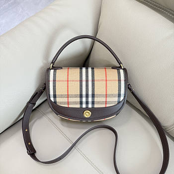Burberry Natural Highlands Mini Crossbody Bag 24.5x8x18cm