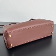Bottega Veneta Medium Andiamo Redstone Wine 32.5x24x12cm - 6