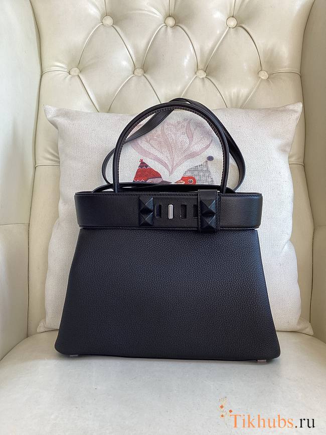 Hermes Medor Bag Black 27x22x11.5cm - 1