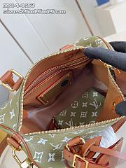 Louis Vuitton LV Speedy P9 Bandoulière 25 Dark Green 25x15x15cm - 6