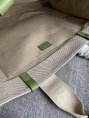 Chloe Large Woody Tote Bag Green 45x33x13cm - 3