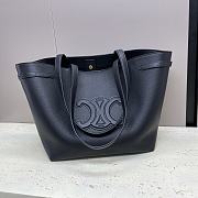 Celine Medium Cabas Cuir Triomphe Black 54x29.5x15cm - 1