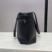 Celine Medium Cabas Cuir Triomphe Black 54x29.5x15cm - 4