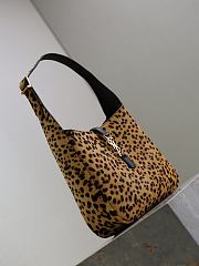 YSL Le 5 à 7 Hobo Bag Leopard 23x22x8.5cm - 6