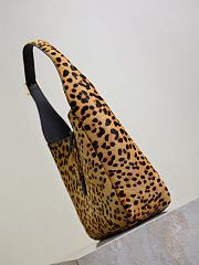 YSL Le 5 à 7 Hobo Bag Leopard 23x22x8.5cm - 5
