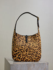 YSL Le 5 à 7 Hobo Bag Leopard 23x22x8.5cm - 2