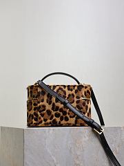 YSL Vanity Bag in Leopard-Print Calf Hair 18x11x6cm - 5