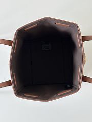 Fendi Origami Mini Blue Denim Bag 15x15x18.5cm - 5