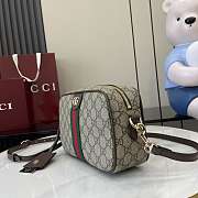 Gucci Ophidia Small Camera Bag Brown 24x15x7cm - 5
