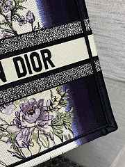 Dior Medium Book Tote Multicolor Pivoine 36x27.5x16.5cm - 5