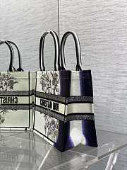 Dior Medium Book Tote Multicolor Pivoine 36x27.5x16.5cm - 4