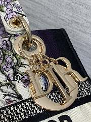 Dior Lady D-lite Multicolor Pivoine 24x11x20cm - 6