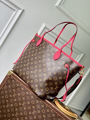 Louis Vuitton LV Neverfull Upside Down MM Pink 31x28x14cm - 6