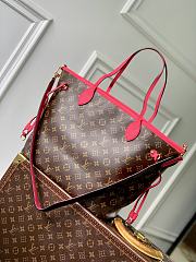 Louis Vuitton LV Neverfull Upside Down MM Pink 31x28x14cm - 3