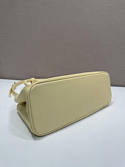 Prada Medium Galleria Yellow Leather Bag 28x14x10.5cm - 6
