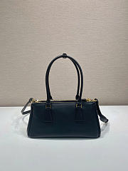 Prada Medium Galleria Black Leather Bag 28x14x10.5cm - 3